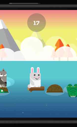 Rabbit Escape - A River Crossing Game 3