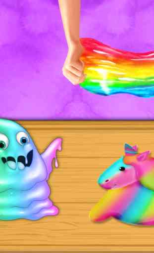 Rainbow Unicorn DIY Slime Making Simulator 2