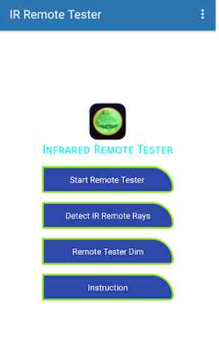 Remote Tester Infrared Rays Detectors 1