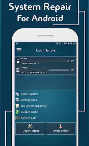Repair System-Speed Booster (fix problems android) 1