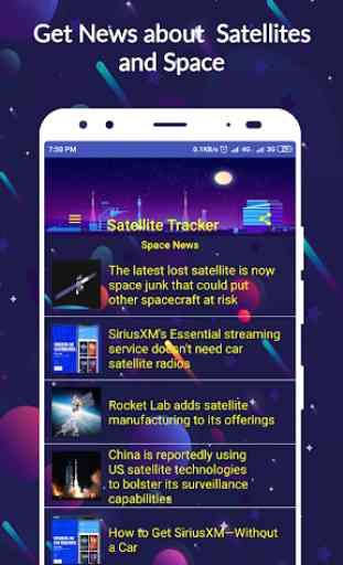 Satellite & ISS Tracker PRO 2