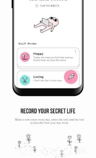 Secret Diary: Easy and Safe to Keep a Diary 4