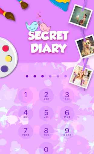 Secret diary with lock - Diary with lock and Notes 1