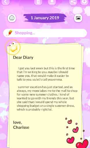 Secret diary with lock - Diary with lock and Notes 2