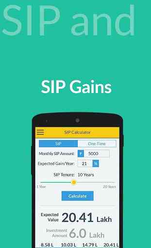 SIP Calculator- SIP Planner, Investment Calculator 1
