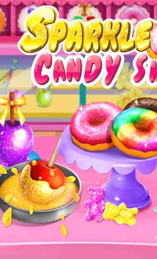 Sparkle Princess Candy Shop - Glitter Desserts! 1