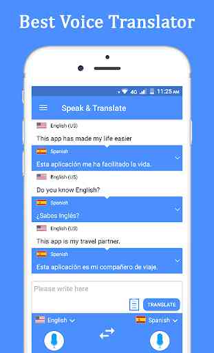 Speak and Translate Voice Translator & Interpreter 1