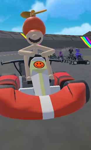 Stick Kart Go! Ultimate Racing Fast & Furry Beach 4