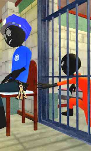 Stickman Grand Prison Escape-Jail Break 1