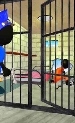 Stickman Grand Prison Escape-Jail Break 4