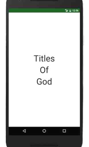Titles of God 1