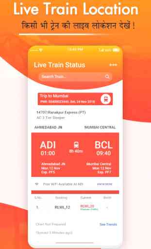 Train Live Location and PNR Status 4