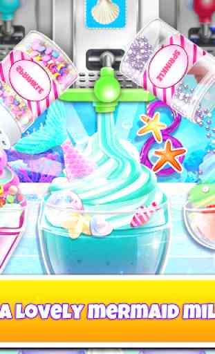 Unicorn Chef: Mermaid Cooking Games for Girls 3