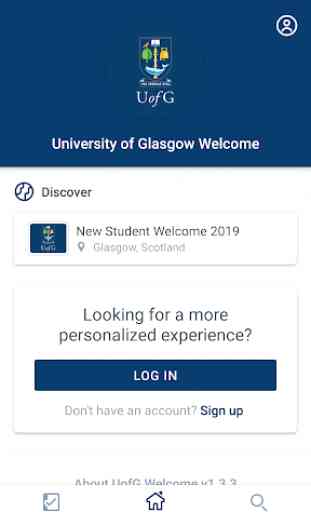 University of Glasgow Welcome 2