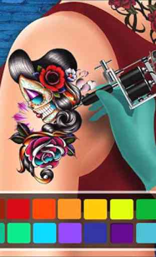 Virtual Artist Tattoo Maker Designs: Tattoo Games 1