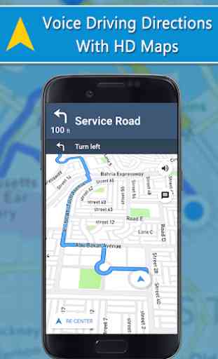 Voice GPS Driving Directions, GPS Navigation, Maps 3