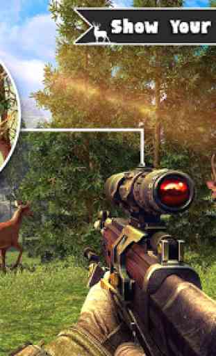 Wild Deer Hunting Jungle Shooter 2