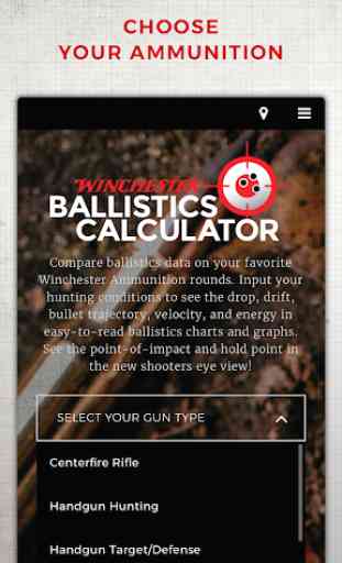 Winchester Ballistics Calculator 3