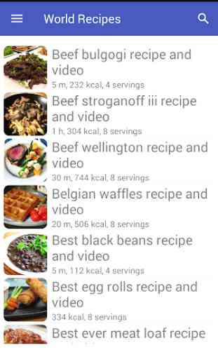 World recipes for free app offline with photo 1