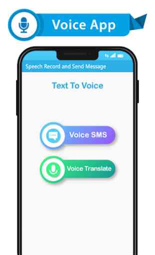 Write Voice SMS: write sms by voice 1