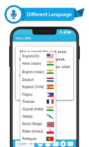 Write Voice SMS: write sms by voice 3