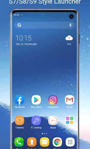 S7/S8/S9 Launcher for Galaxy S/A/J/C, S9 theme 1