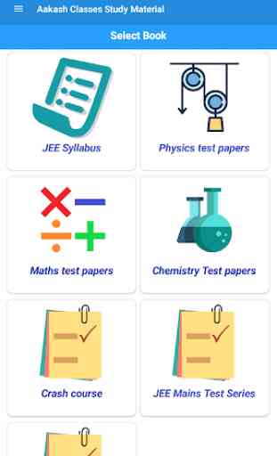Aakash Study Material,Test paper,JEE Book 1