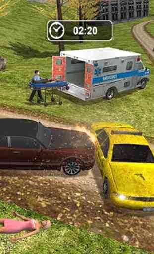 Ambulance rescue simulator 2017 - 911 city driving 1