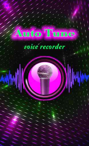 Auto Tune Voice Changer App for Singing 2