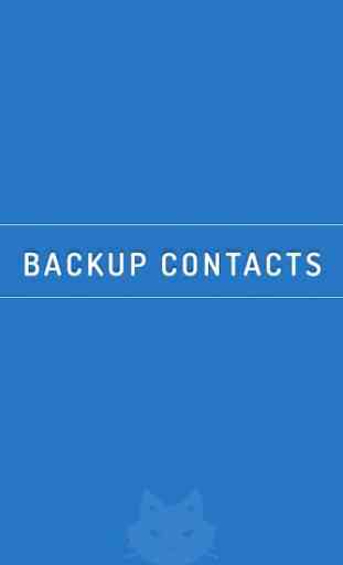 Backup Contacts 1