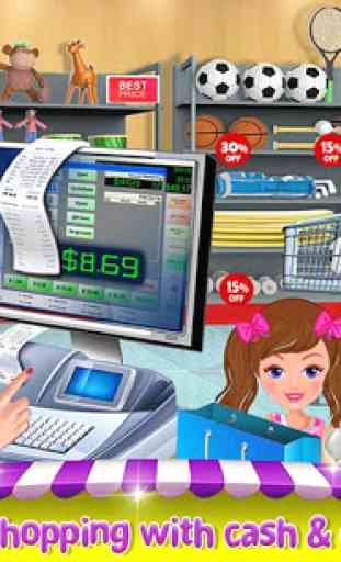 Black Friday Supermarket: Cashier Girl Game 2