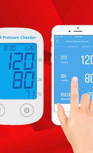 Blood Pressure Checker Readings 1