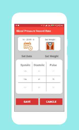 Blood pressure recorder & bp diary 2