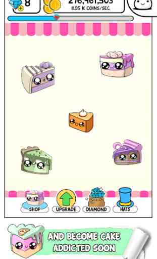 Cakes Evolution - Idle Cute Clicker Game Kawaii 2