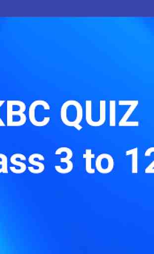 Chota Kids KBC GAME FOR CLASS 3 to 12 1
