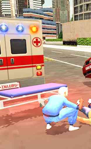 City Ambulance Rescue Driving 3