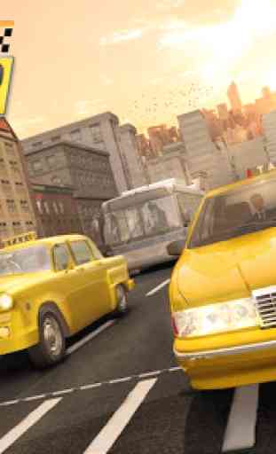 City Taxi Cab Driver - Car Driving Game 1