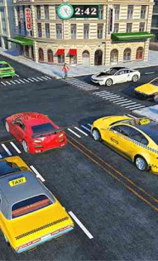 City Taxi Driver Simulator : Car Driving Games 1