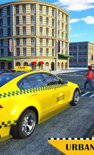 City Taxi Driver Simulator : Car Driving Games 2
