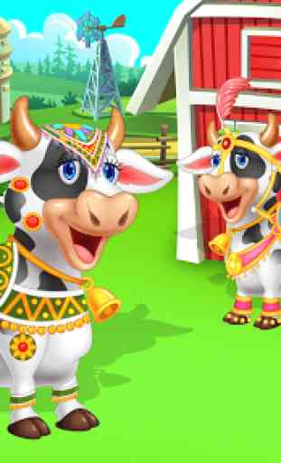Cow Dairy Farm Manager: Village Farming Games 4