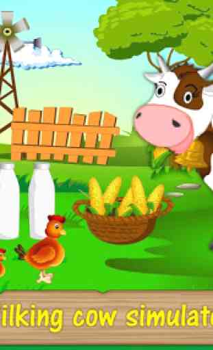 Cow Farm Day - Farming Simulator 2
