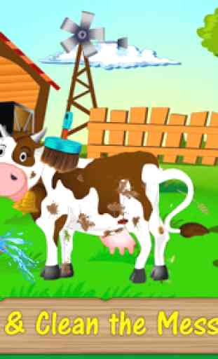 Cow Farm Day - Farming Simulator 3