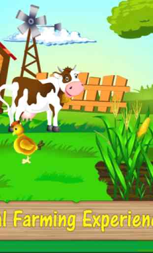 Cow Farm Day - Farming Simulator 4
