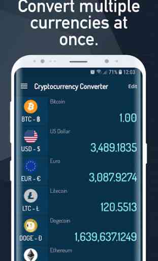 Cryptocurrency Converter - Exchange Rates 3