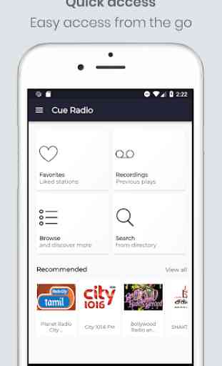 Cue Radio (Radio Record and Player) 1