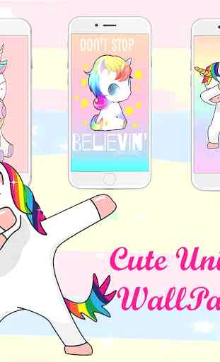 Cute backgrounds - kawaii wallpaper unicorn 3