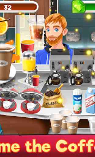 Drinks Maker: Coffee Shop Juice Tycoon Fresh Cafe 2