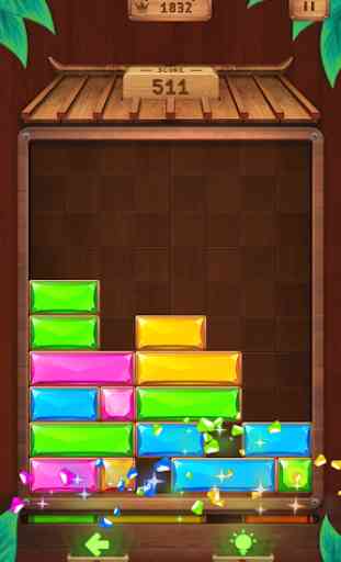 Drop Down Block  - Puzzle Jewel Blast Game 1