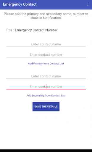 Emergency Contacts 2