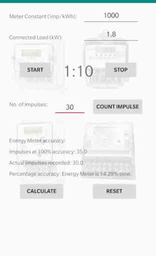 Energy Meter Accuracy Calculator 1